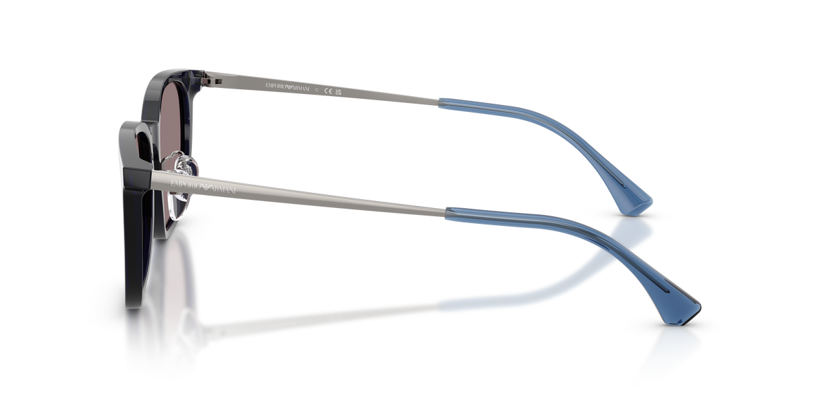 0EA4286D Shiny Transparent Blue side view image 2 barcode 8056262979471