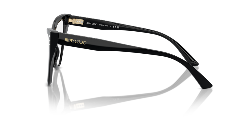 White - 0JC3004B 8056262039663 Jimmy Choo Eyeglasses Woman Butterfly