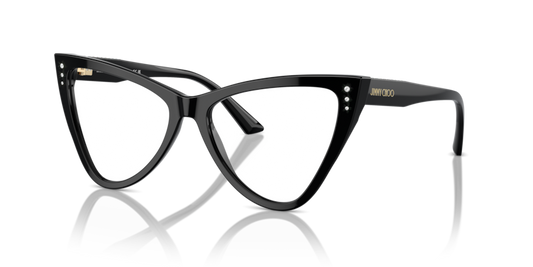 White - 0JC3004B 8056262039663 Jimmy Choo Eyeglasses Woman Butterfly