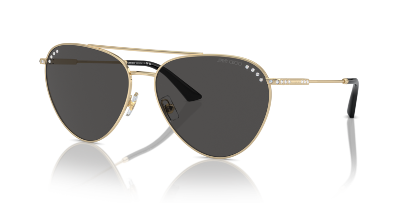 Beige - 0JC4002B 8056262048979 Jimmy Choo Sunglasses Woman Pilot