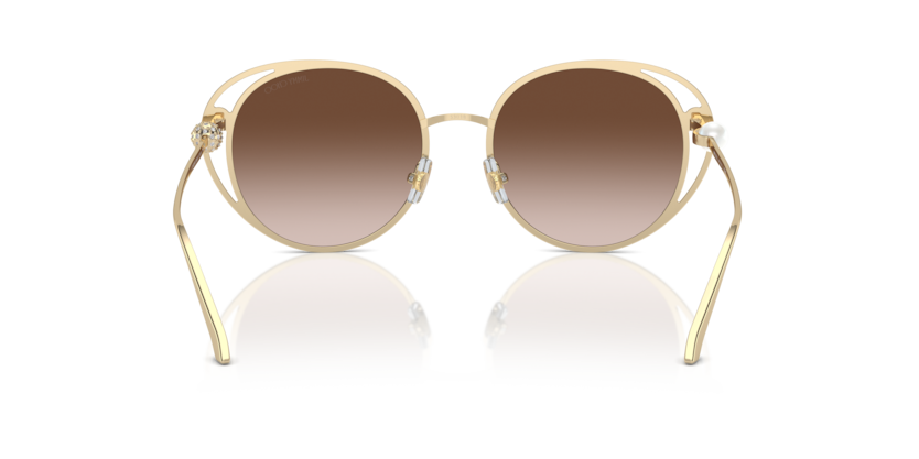 Gold - 0JC4003HB 8056262019825 Jimmy Choo Sunglasses Woman Oval