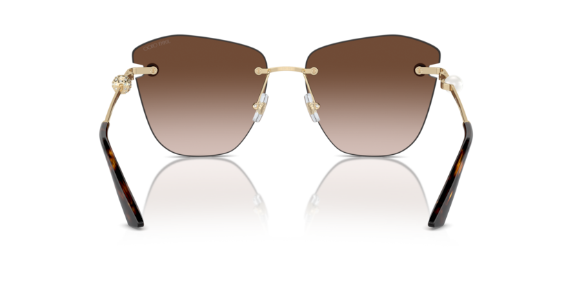 Soft Gold - 0JC4004HB 8056262019900 Jimmy Choo Sunglasses Woman Butterfly