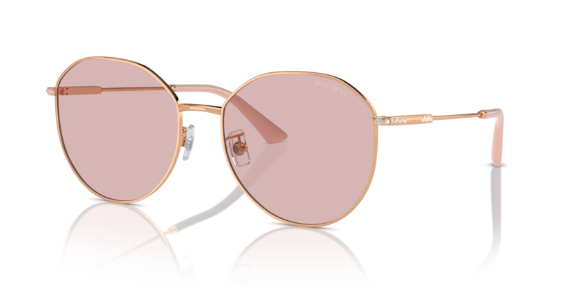 Pink/Silver - 0JC4007BD 8056262050873 Jimmy Choo Sunglasses Woman Phantos