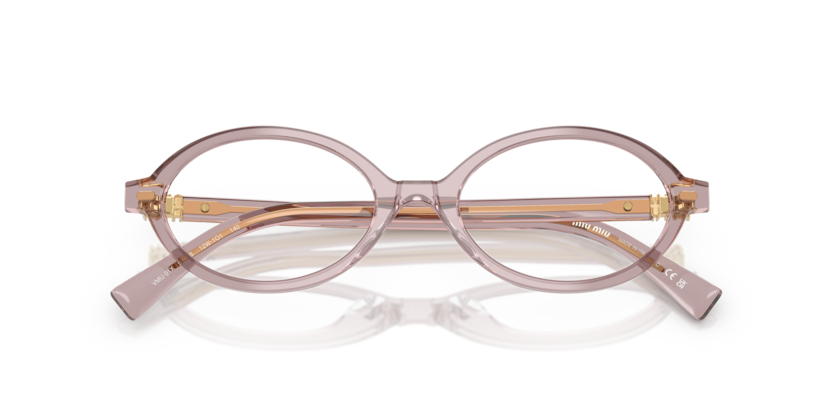 Mauve Transparent - 0MU 01XV 8056262347119 Miu Miu