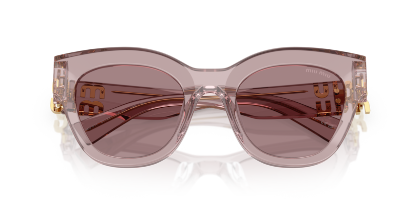 Transparent Mauve - 0MU 01YS 8056262329153 Miu Miu