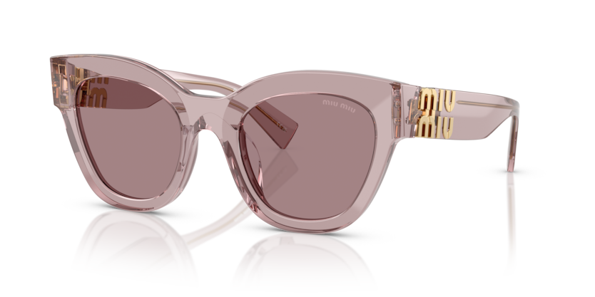 Transparent Mauve - 0MU 01YS 8056262329153 Miu Miu