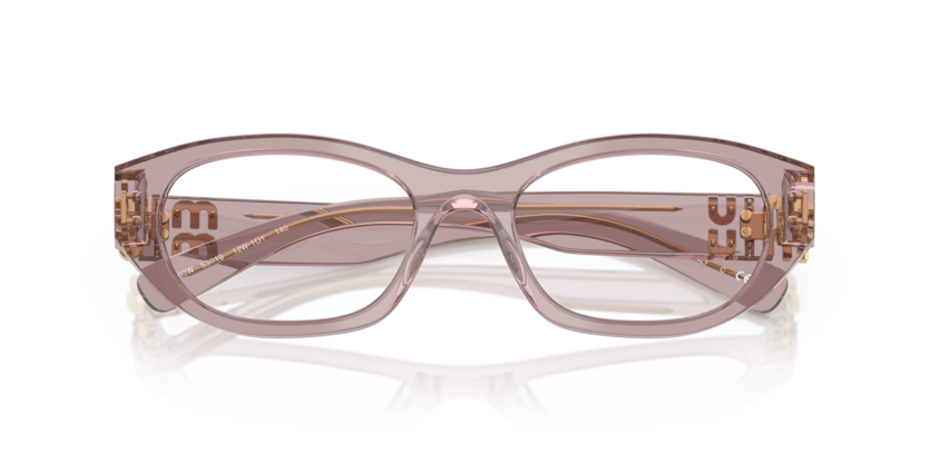 Mauve Transparent - 0MU 03WV 8056262398357 Miu Miu