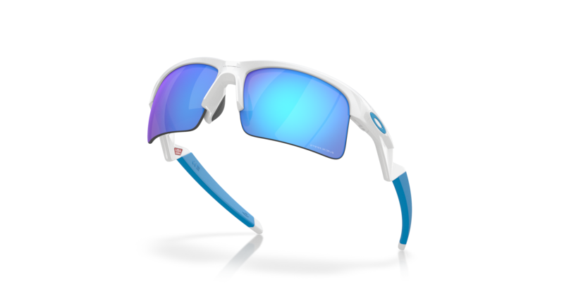 0OJ9013 - Oakley Youth Sun - (Polished White) Prizm Sapphire - 62 - 7 - 116 MM - Ardor Eyewear 888392620194