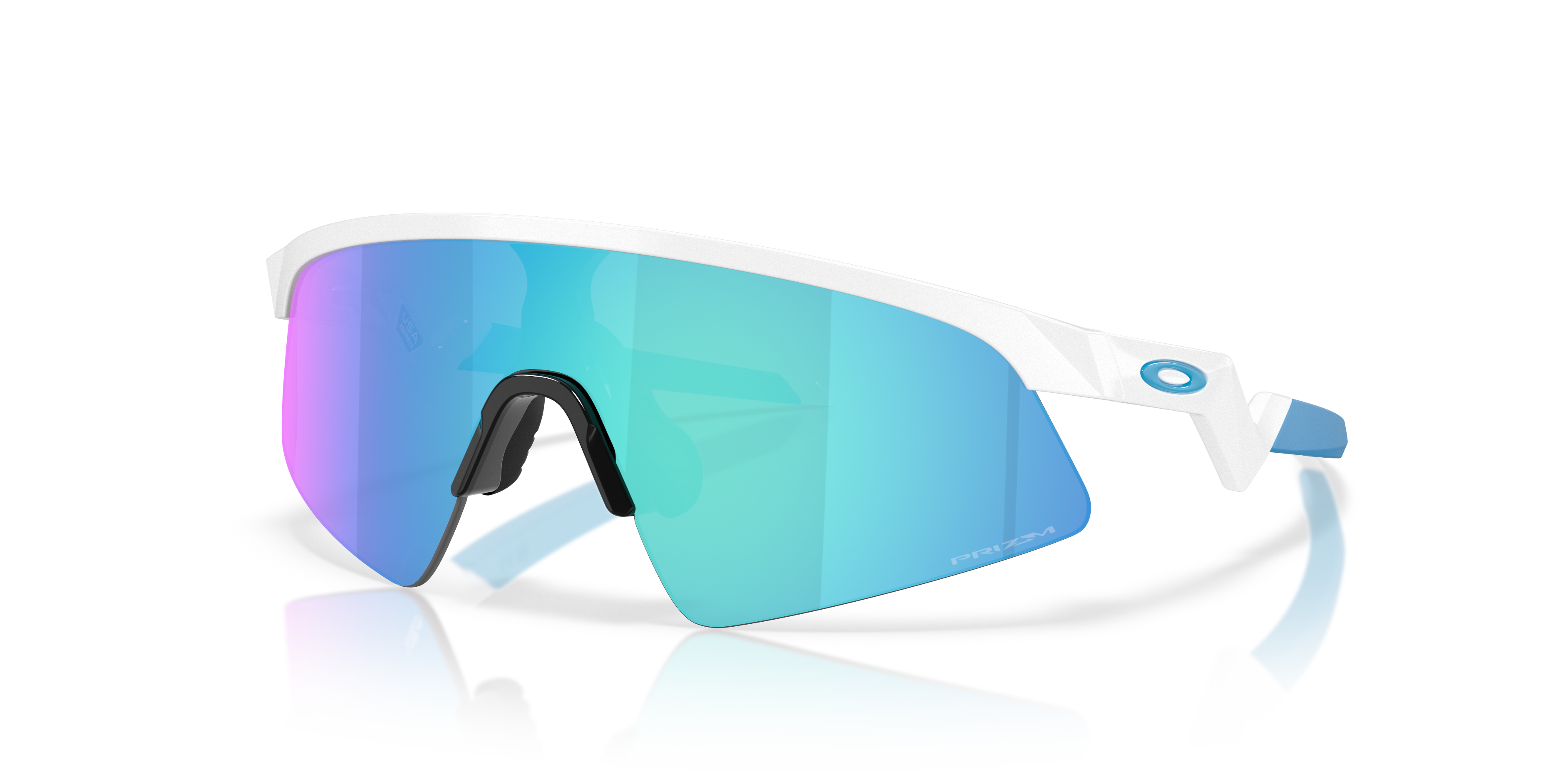 Oakley Youth Sun OJ9015 Polished White (901501) - Prizm Sapphire 888392663559