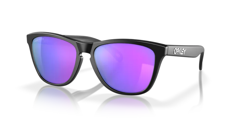 Oakley 0OO9013 Frogskins Matte Black Prizm Violet 55mm