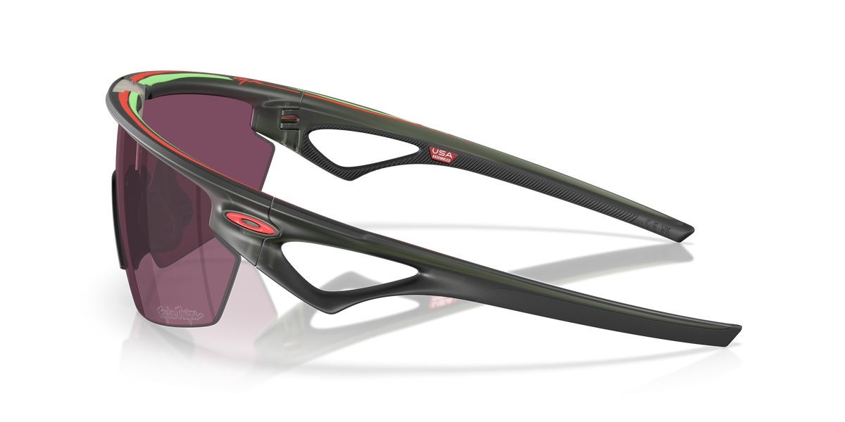 0OO9403 Troy Lee Designs Matt Olive Ink side view image 2 barcode 888392664747