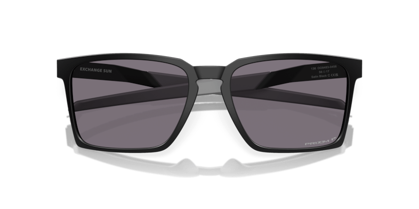 0OO9483 - Oakley - (Satin Black) Prizm Grey Polarized Polarized - 56 - 17 - 136 MM - Ardor Eyewear 888392624918