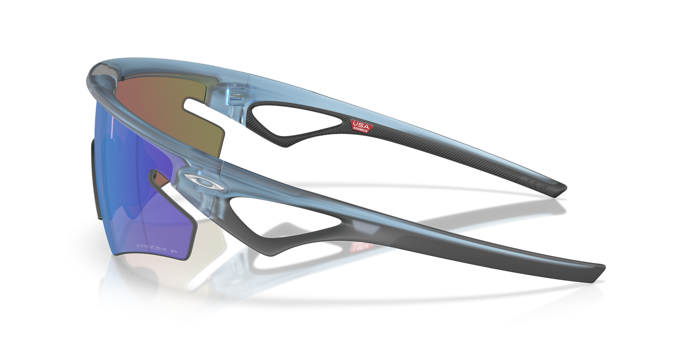 Oakley OO9499 Matt Transparent Stonewash (949903) - Prizm Sapphire Polarized 888392665249