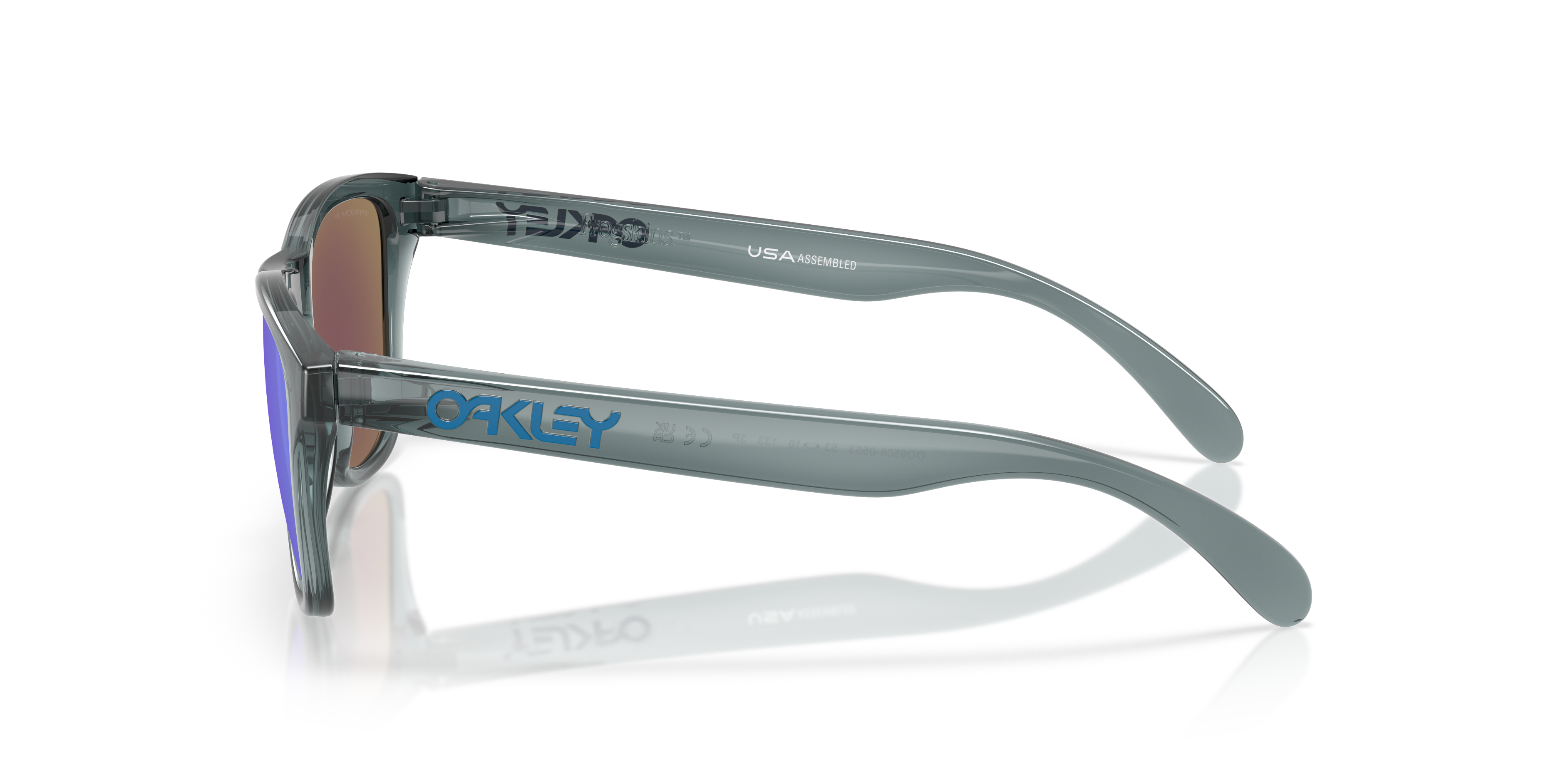 Oakley OO9508 Crystal Black (950805) - Prizm Sapphire Polarized 888392668745