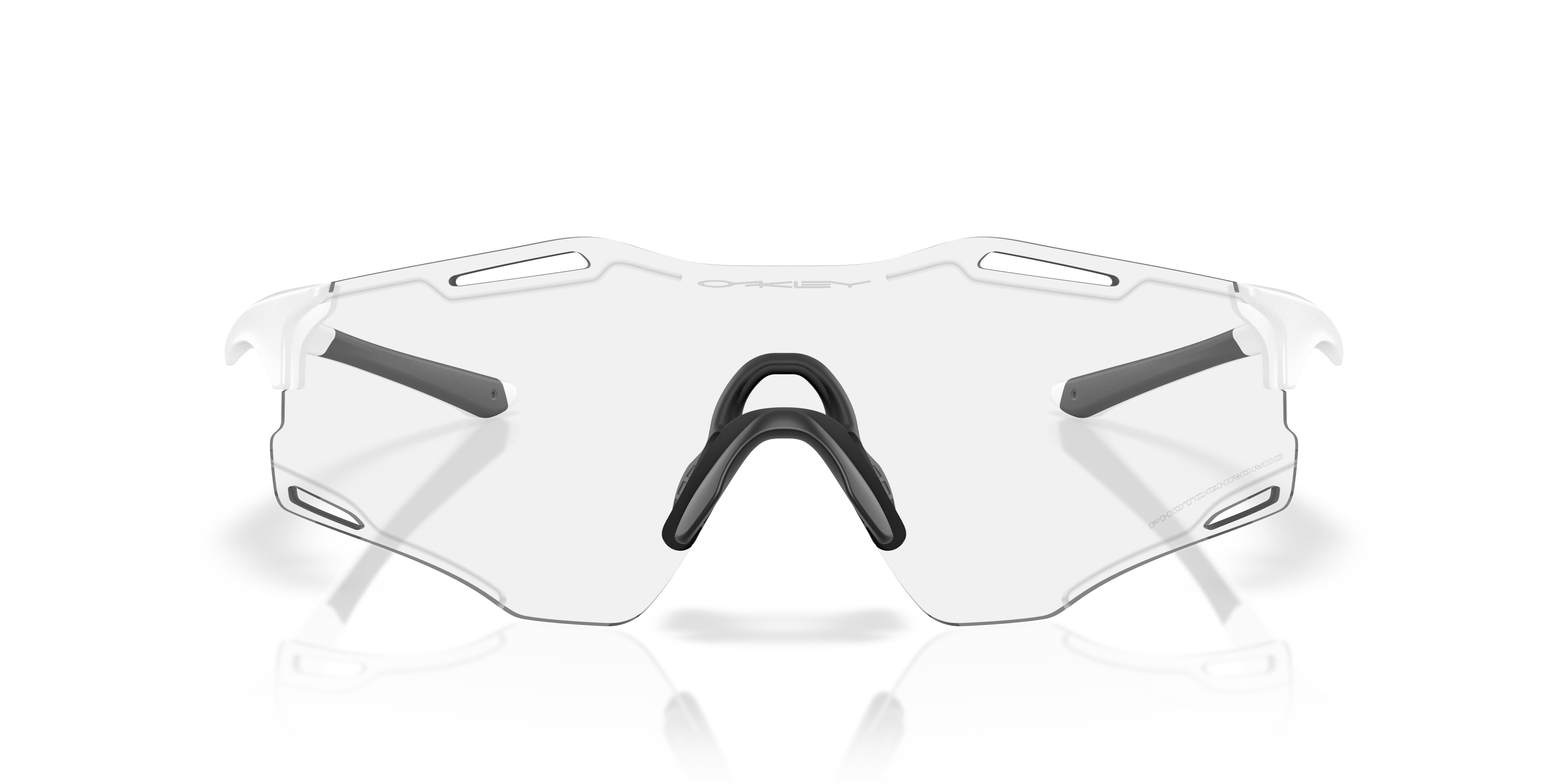 Oakley OO9512D Matte White (951201) - Clear to Black Iridium Photochromic 888392672414