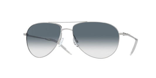 0OV1002S - Oliver Peoples - (Silver) Clear Gradient Blue - 59 - 16 - 130 MM - Ardor Eyewear 827934380400