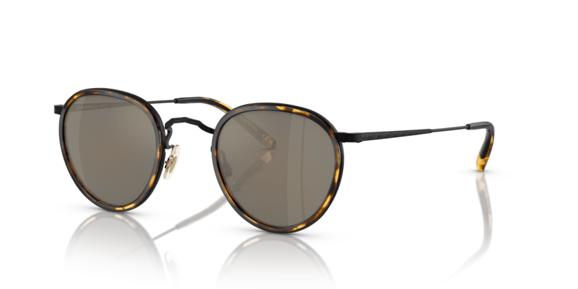 0OV1104S - Oliver Peoples - (Hickory Tortoise - Matte Black) Dark Grey Mirror Gold - 48 - 24 - 148 MM - Ardor Eyewear 827934403109