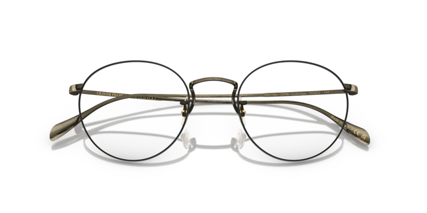 0OV1186 - Oliver Peoples - Gold - (New Antique Gold - Black 5296) - 47 - 22 - 145 MM - Ardor Eyewear 827934426221