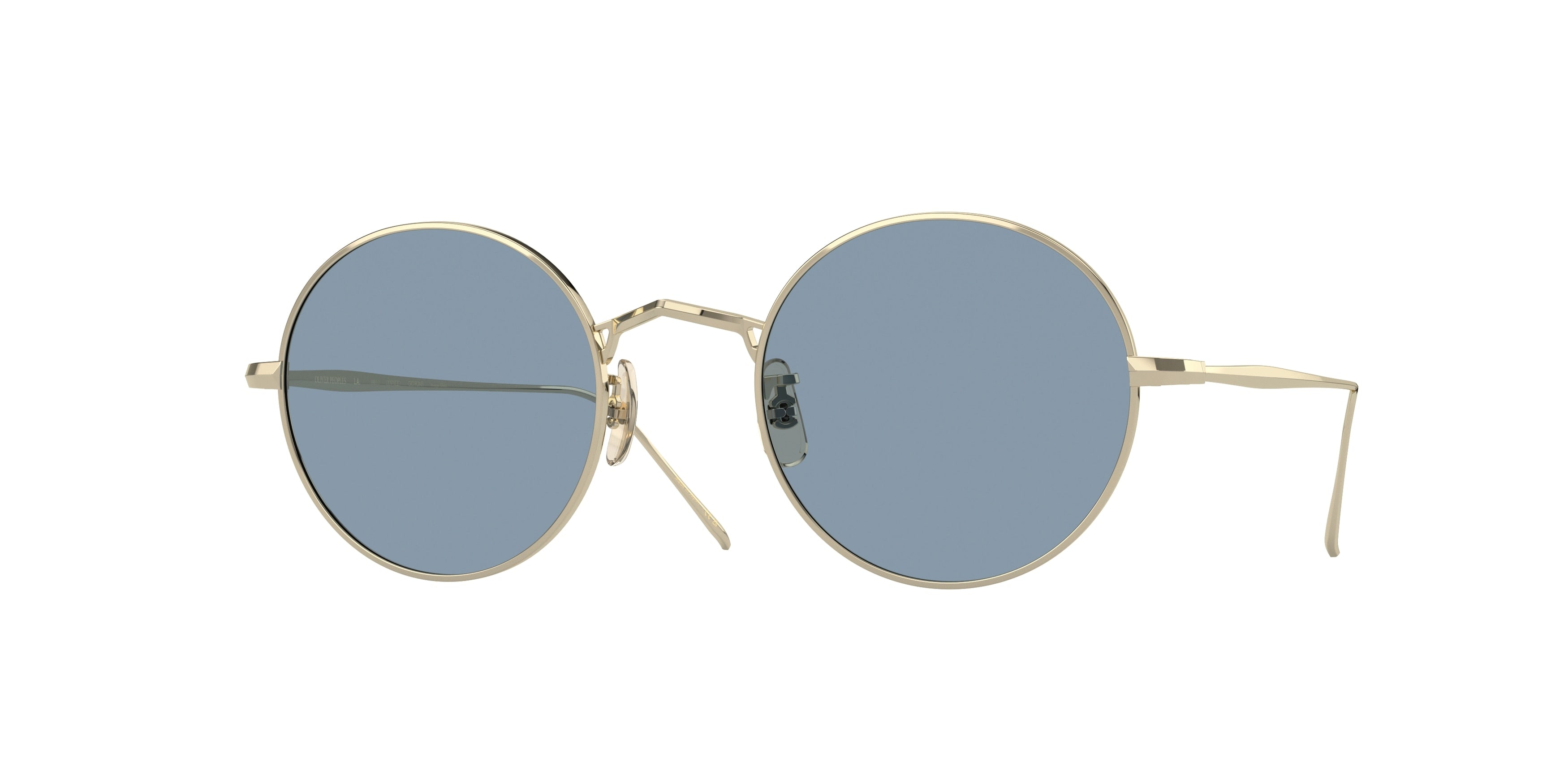 0OV1293ST - Oliver Peoples - (Soft Gold) Cobalto - 48 - 22 - 145 MM - Ardor Eyewear 827934466814