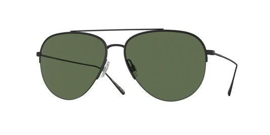 0OV1303ST - Oliver Peoples - (Matte Black) Green Polar Polarized - 60 - 15 - 145 MM - Ardor Eyewear 827934471528