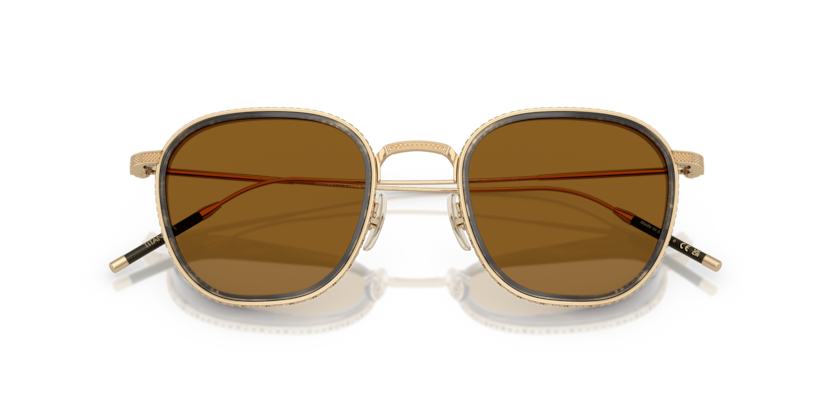 Pale Gold - 0OV1321ST 827934505506 OLIVER PEOPLES Sunglasses Unisex Rectangle