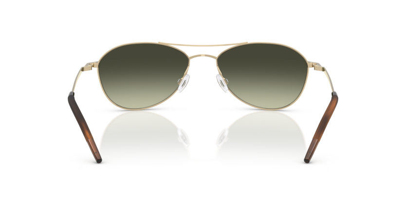 Gold - 0OV1358S 827934507425 Oliver Peoples Sunglasses Unisex Pilot