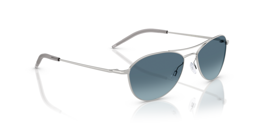 Silver - 0OV1358S 827934507418 Oliver Peoples Sunglasses Unisex Pilot