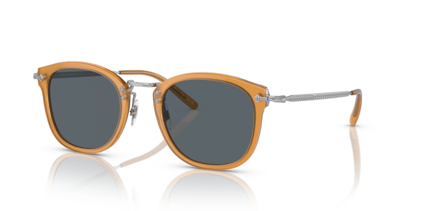 0OV5350S - Oliver Peoples - (Amber - Silver) Blue - 49 - 22 - 140 MM - Ardor Eyewear 827934418493