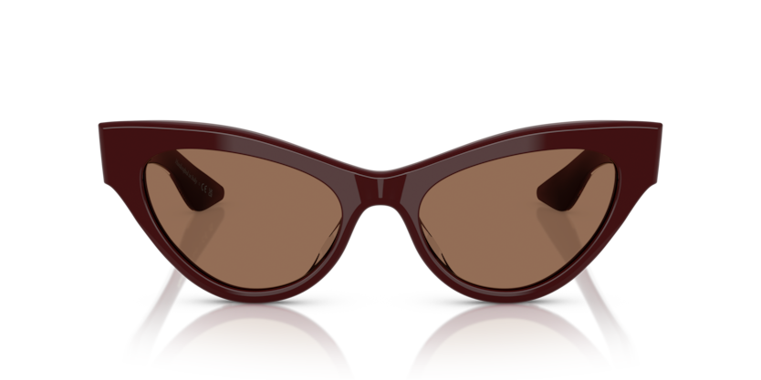 Burgundy - 0OV5573SU 827934505292 Oliver Peoples Sunglasses Woman Cat Eye