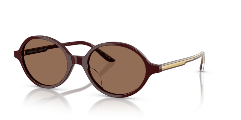 Burgundy - 0OV5574SU 827934505988 Oliver Peoples Sunglasses Woman Oval