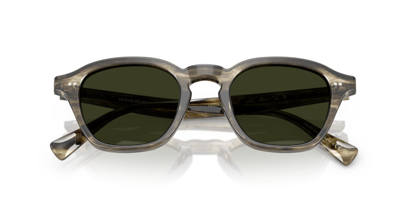 Soft Olive Bark - 0OV5580SU 827934507272 Oliver Peoples Sunglasses Unisex Square