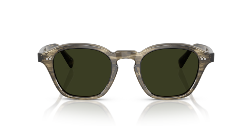 Soft Olive Bark - 0OV5580SU 827934507272 Oliver Peoples Sunglasses Unisex Square