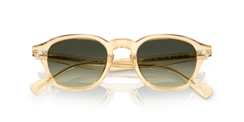 Light Brown - 0OV5580SU 827934507289 Oliver Peoples Sunglasses Unisex Square