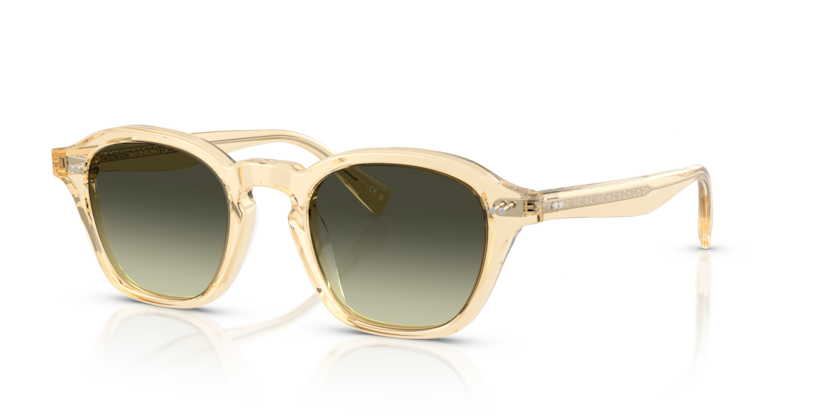 Light Brown - 0OV5580SU 827934507289 Oliver Peoples Sunglasses Unisex Square