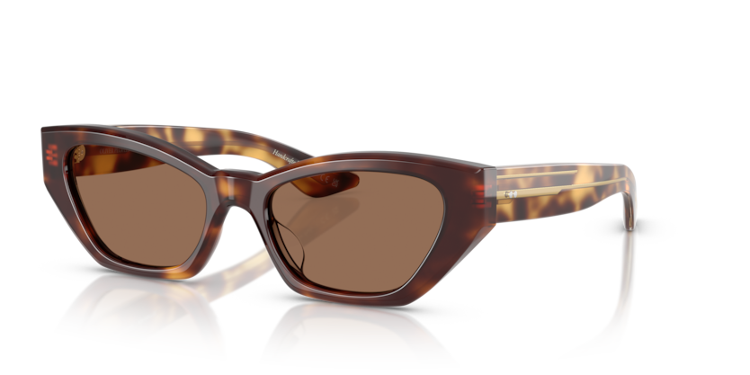 Dark Mahogany - 0OV5582SU 827934508125 Oliver Peoples Sunglasses Woman Cat Eye