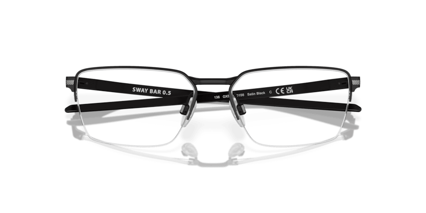 0OX5080 - Oakley Frame - Black - (Satin Black 508001) - 54 - 16 - 136 MM - Ardor Eyewear 888392616524