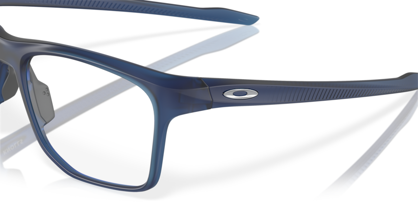 0OX8144 - Oakley Frame - Blue - (Satin Transparent Blue 814403) - 55 - 18 - 143 MM - Ardor Eyewear 888392613370