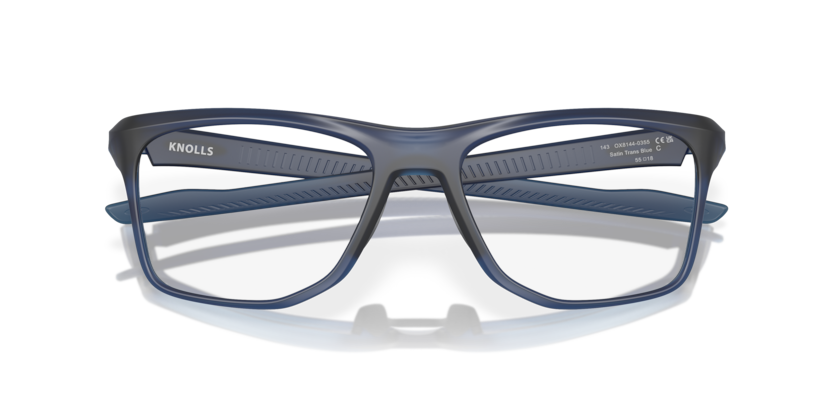 0OX8144 - Oakley Frame - Blue - (Satin Transparent Blue 814403) - 55 - 18 - 143 MM - Ardor Eyewear 888392613370