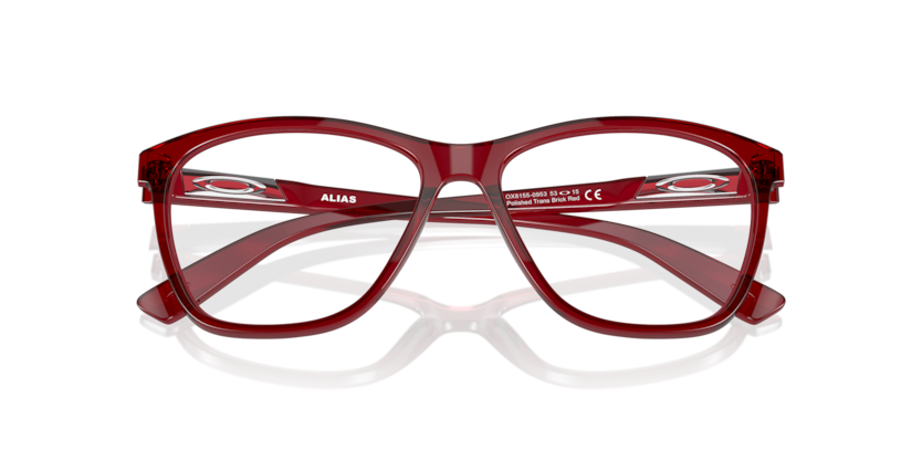 0OX8155 - Oakley Frame - Red - (Polished Translucent Brick Red 815509) - 53 - 15 - 139 MM - Ardor Eyewear 888392563156