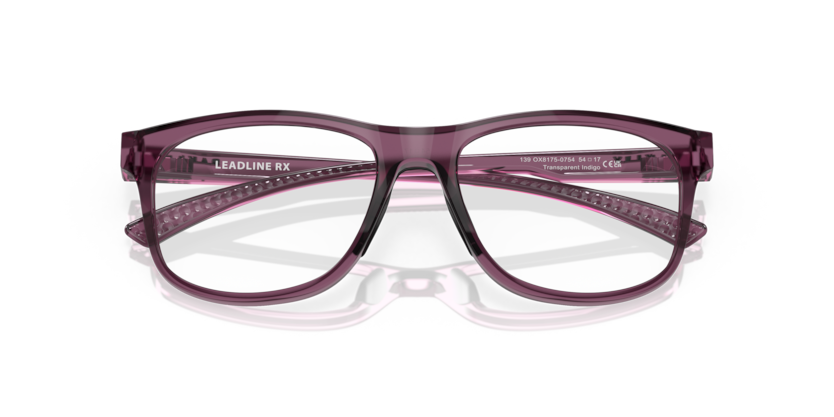 0OX8175 - Oakley Frame - Violet - (Transparent Indigo 817507) - 54 - 17 - 139 MM - Ardor Eyewear 888392590541