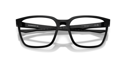 0OX8207 Satin Black close front view image 8 barcode 7895653354456