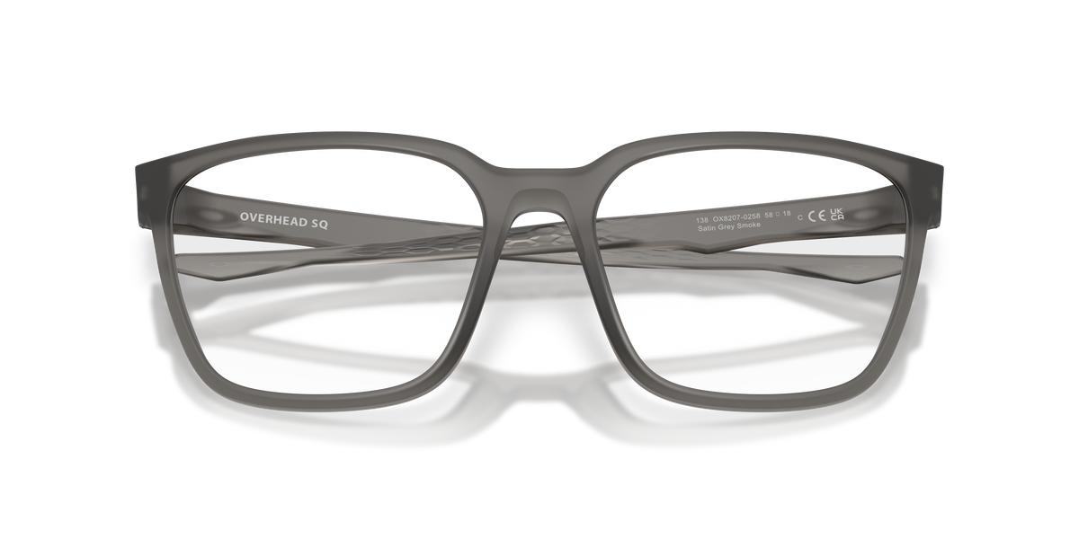 0OX8207 Satin Grey Smoke close front view image 8 barcode 7895653354494