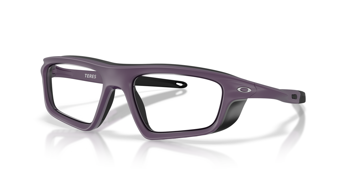 0OX8215 Matte Aubergine three quarter view image 1 barcode 888392702982