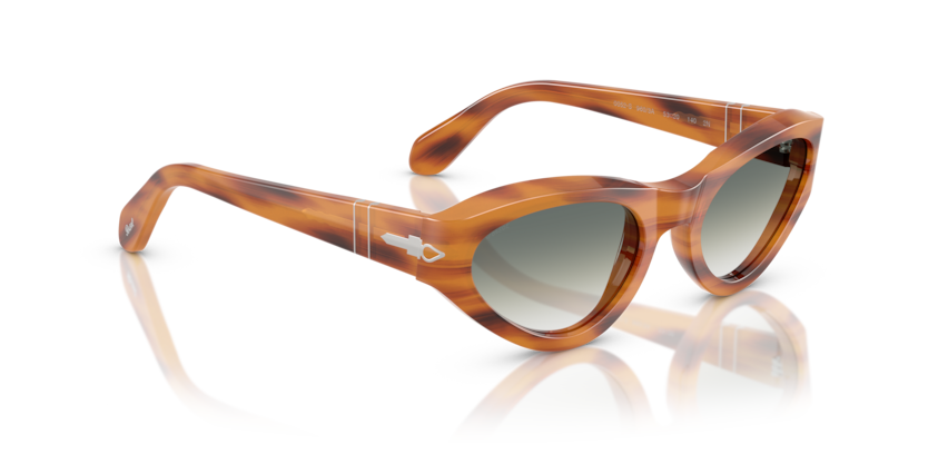 Striped Brown - 0PO0052S 8056262263426 Persol Sunglasses Woman Butterfly