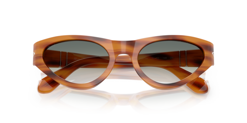 Striped Brown - 0PO0052S 8056262263426 Persol Sunglasses Woman Butterfly