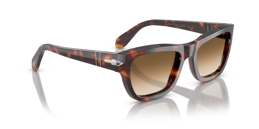 Havana - 0PO0091S 8056262265123 Persol Sunglasses Unisex Butterfly