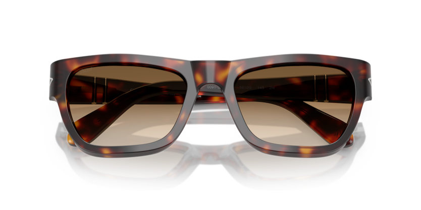 Havana - 0PO0091S 8056262265123 Persol Sunglasses Unisex Butterfly