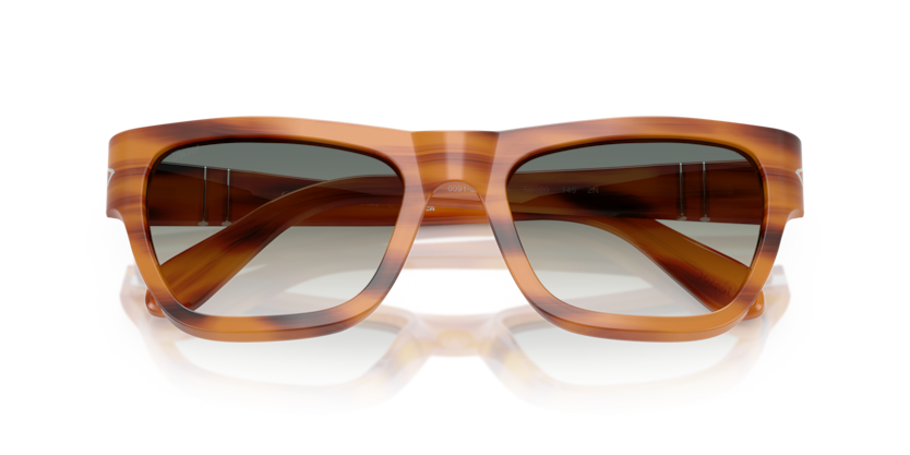 Striped Brown - 0PO0091S 8056262265291 Persol Sunglasses Unisex Butterfly