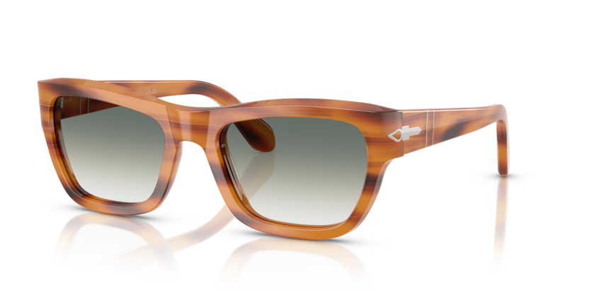 Striped Brown - 0PO0091S 8056262265291 Persol Sunglasses Unisex Butterfly