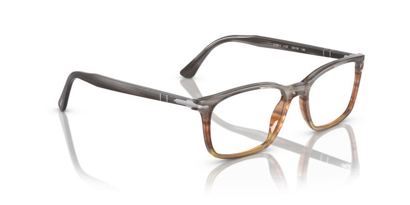 0PO3189V - Persol - Grey - (Striped Grey/Gradient Brown 1137) - 55 - 18 - 145 MM - Ardor Eyewear 8056597441742